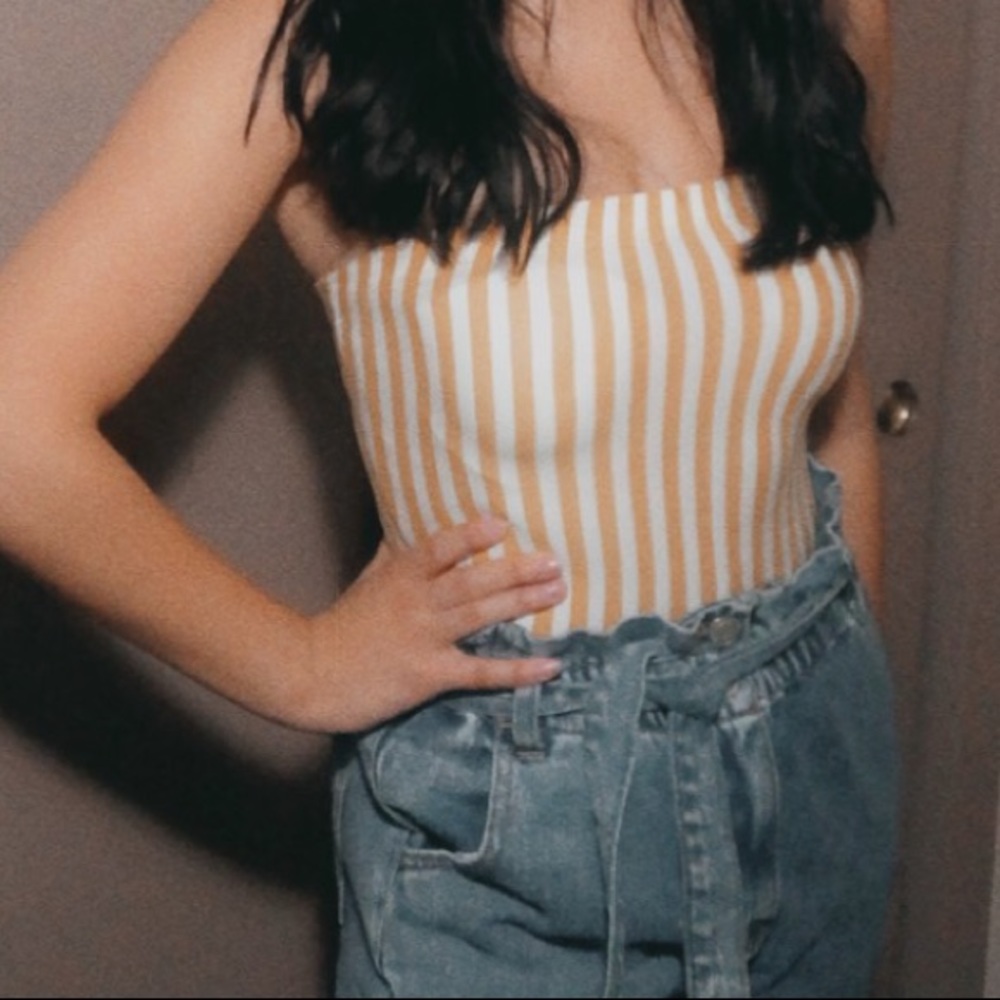 Stripped bodysuit